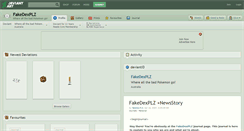 Desktop Screenshot of fakedexplz.deviantart.com