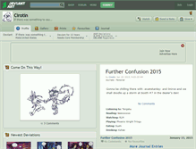 Tablet Screenshot of cirotin.deviantart.com