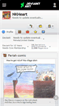 Mobile Screenshot of nkheart.deviantart.com