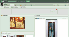 Desktop Screenshot of halibas.deviantart.com