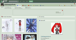 Desktop Screenshot of chibivampirepanda.deviantart.com