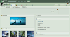 Desktop Screenshot of jaredrevell.deviantart.com