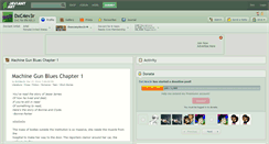 Desktop Screenshot of dxc4ev3r.deviantart.com