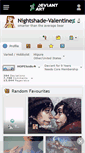 Mobile Screenshot of nightshade-valentine.deviantart.com