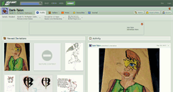 Desktop Screenshot of dark-talon.deviantart.com