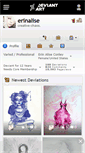 Mobile Screenshot of erinalise.deviantart.com