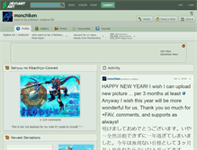 Tablet Screenshot of monchiken.deviantart.com