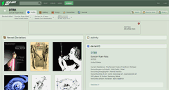 Desktop Screenshot of dtrr.deviantart.com