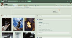 Desktop Screenshot of haidam.deviantart.com