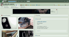 Desktop Screenshot of a-sidewalk-explorer.deviantart.com