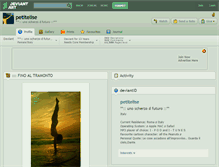 Tablet Screenshot of petitelise.deviantart.com