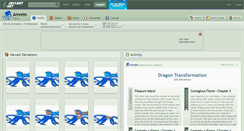 Desktop Screenshot of amrein.deviantart.com