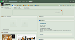 Desktop Screenshot of dingobingo.deviantart.com