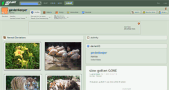 Desktop Screenshot of gardenkeeper.deviantart.com