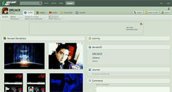 Desktop Screenshot of drcmcr.deviantart.com