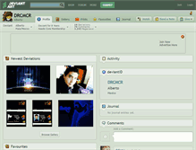 Tablet Screenshot of drcmcr.deviantart.com