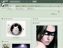 Tablet Screenshot of neeta.deviantart.com