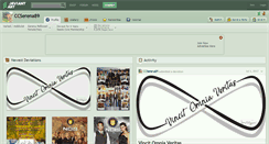Desktop Screenshot of ccserena89.deviantart.com