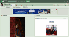 Desktop Screenshot of kitsune246.deviantart.com