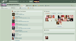 Desktop Screenshot of lovingmyphotoshop.deviantart.com