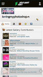 Mobile Screenshot of lovingmyphotoshop.deviantart.com