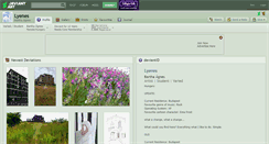 Desktop Screenshot of lyenes.deviantart.com