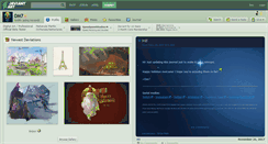 Desktop Screenshot of dm7.deviantart.com