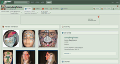 Desktop Screenshot of connyberghmans.deviantart.com