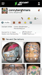 Mobile Screenshot of connyberghmans.deviantart.com