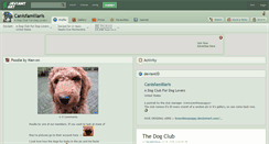 Desktop Screenshot of canisfamiliaris.deviantart.com