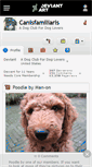 Mobile Screenshot of canisfamiliaris.deviantart.com