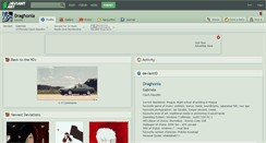 Desktop Screenshot of draghonia.deviantart.com