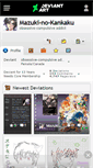 Mobile Screenshot of mazuki-no-kankaku.deviantart.com