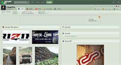 Desktop Screenshot of cesareric.deviantart.com