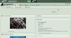 Desktop Screenshot of burningpapersun.deviantart.com