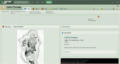 Desktop Screenshot of gatherthemagic.deviantart.com