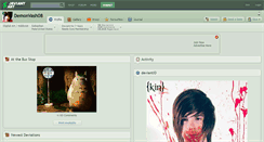 Desktop Screenshot of demonvash08.deviantart.com