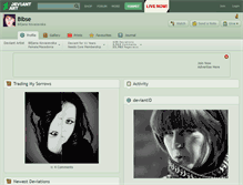 Tablet Screenshot of bibse.deviantart.com