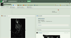 Desktop Screenshot of dmthompson.deviantart.com