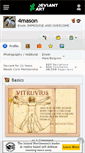 Mobile Screenshot of 4mason.deviantart.com