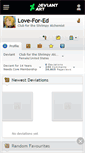 Mobile Screenshot of love-for-ed.deviantart.com