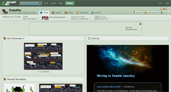 Desktop Screenshot of drakatha.deviantart.com