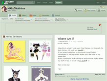 Tablet Screenshot of nikkotakishima.deviantart.com