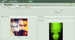 Desktop Screenshot of bishanmashrur.deviantart.com