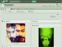 Tablet Screenshot of bishanmashrur.deviantart.com