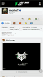 Mobile Screenshot of mortetm.deviantart.com