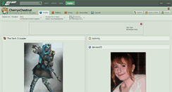 Desktop Screenshot of cherryxchestnut.deviantart.com