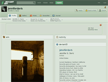 Tablet Screenshot of jenniferdavis.deviantart.com
