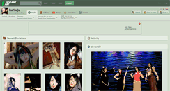 Desktop Screenshot of kurisuju.deviantart.com