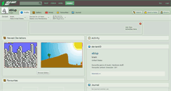 Desktop Screenshot of eblup.deviantart.com
